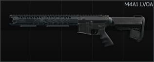 Colt M4A1 5.56x45 assault rifle LVOA
