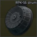 95발, RPK-16 5.45x39 드럼 탄창 