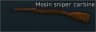 Mosin Rifle sniper carbine stock