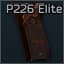 P226 Stainless Elite 목제 권총 손잡이 