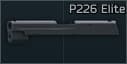 P226 Stainless Elite 권총 슬라이드 