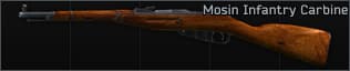 Mosin 7.62x54R bolt-action rifle (Infantry) Carbine