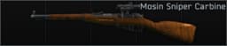 Mosin 7.62x54R bolt-action rifle (Sniper) Carbine
