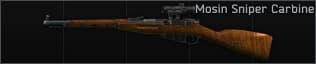 Mosin 7.62x54R bolt-action rifle (Sniper) Carbine
