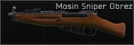 Mosin 7.62x54R bolt-action rifle (Sniper) Obrez