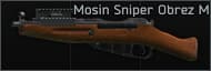 Mosin 7.62x54R bolt-action rifle (Sniper) Obrez M