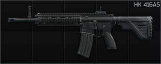 HK 416A5 5.56x45 assault rifle Default
