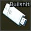 Flash drive with fake info