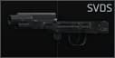 SVDS 7.62x54R sniper rifle