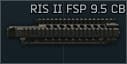 AR-15 Daniel Defense RIS II FSP 9.5 총열덮개 (Coyote Brown)