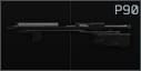 FN P90 5.7x28 submachine gun