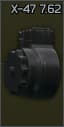 50발, AK 7.62x39 X Products X-47 드럼 탄창 