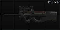 FN P90 5.7x28 submachine gun SBR