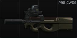 FN P90 5.7x28 submachine gun CWDG