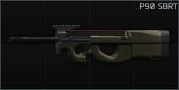 FN P90 5.7x28 submachine gun SBRT