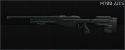 Remington Model 700 7.62x51 bolt-action sniper rifle AICS