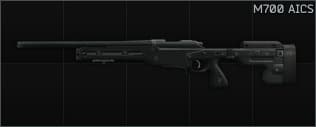 Remington Model 700 7.62x51 bolt-action sniper rifle AICS