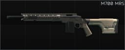 Remington Model 700 7.62x51 bolt-action sniper rifle MRS