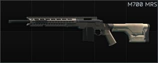 Remington Model 700 7.62x51 bolt-action sniper rifle MRS