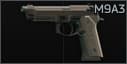Beretta M9A3 9x19 pistol Default