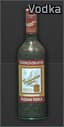 Bottle of Tarkovskaya vodka