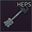HEP station storage room key