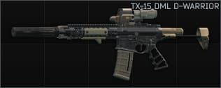 Lone Star TX-15 DML 5.56x45 carbine D-WARRIOR