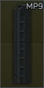 25발, MP9 9x19 탄창 
