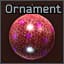 Christmas tree ornament (Red)