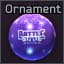 Christmas tree ornament (Violet)