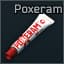 Tube of Poxeram cold welding