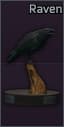 Raven figurine