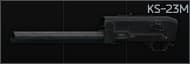 TOZ KS-23M 23x75mm pump-action shotgun