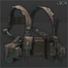 LBT-1961A Load Bearing Chest Rig (MAS Grey)