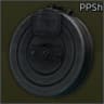PPSh-41 7.62x25 71-round drum magazine