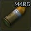 40x46mm M406 (HE) grenade