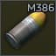 40x46mm M386 (HE) grenade