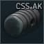 AK CSS knurled 장전 손잡이 