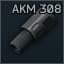 AK Kiba Arms .308 총구 장치 어댑터 