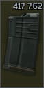 20발, HK417/G28 7.62x51 탄창 