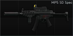 HK MP5 9x19 submachine gun (Navy 3 Round Burst) SD Spec
