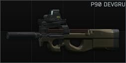 FN P90 5.7x28 submachine gun DEVGRU