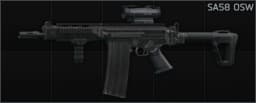 DS Arms SA58 7.62x51 assault rifle OSW
