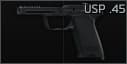 HK USP .45 ACP pistol