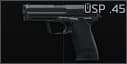 HK USP .45 ACP pistol Default