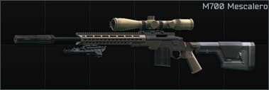 Remington Model 700 7.62x51 bolt-action sniper rifle Mescalero
