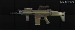 FN SCAR-H 7.62x51 assault rifle (FDE) Face