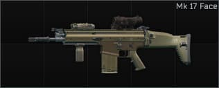 FN SCAR-H 7.62x51 assault rifle (FDE) Face
