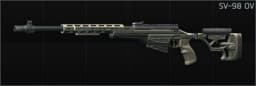 SV-98 7.62x54R bolt-action sniper rifle OV