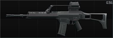HK G36 5.56x45 assault rifle Default